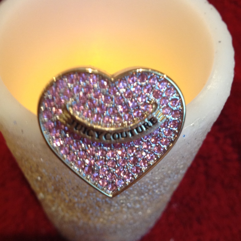 Juicy Couture lip gloss ring size 7